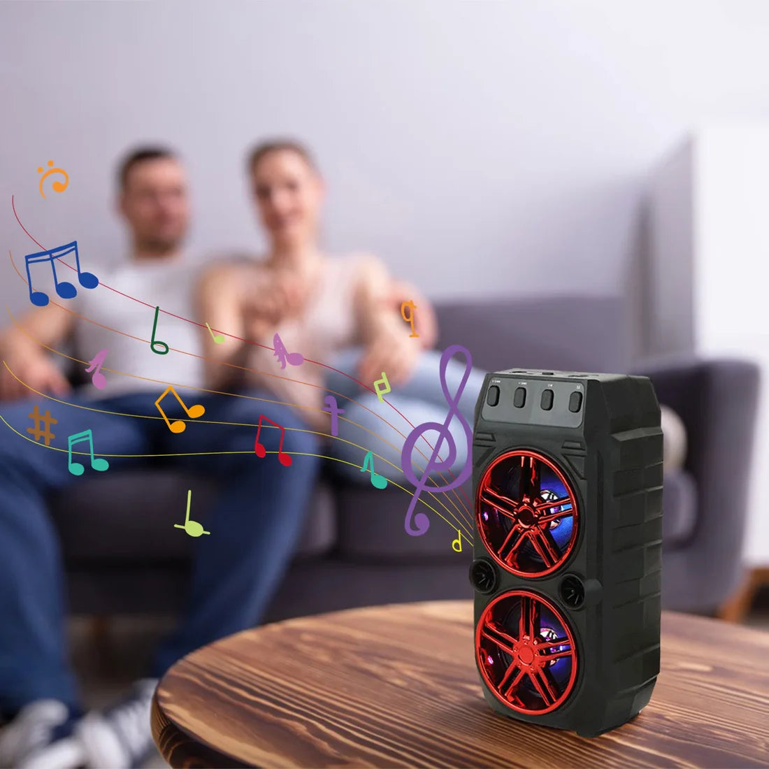 Wireless Bluetooth Dual Speaker